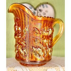 Imperial Glass Marigold Carnival Creamer